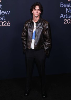 Josh Richards, 29 Ocak 2026 'da Formosa' daki The Lot 'ta düzenlenen Spotify' in 2026 En İyi Yeni Sanatçı Partisi 'ne (68..