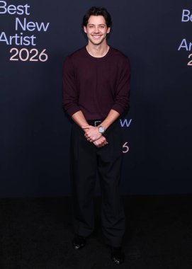 Matt Cornett, 29 Ocak 2026 'da Formosa' daki The Lot 'ta düzenlenen Spotify' s 2026 En İyi Yeni Sanatçı Partisi 'ne (68..