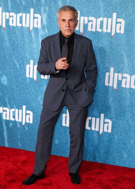 Avusturyalı ve Alman aktör Christoph Waltz, 3 Şubat 2026 'da Hollywood, Los Angeles, Kaliforniya, ABD' de bulunan TCL Çin Tiyatrosu IMAX 'ta düzenlenen Vertical Entertainment' in 'Drakula' sının Los Angeles Premiere 'ine geldi..