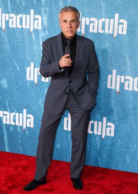 Avusturyalı ve Alman aktör Christoph Waltz, 3 Şubat 2026 'da Hollywood, Los Angeles, Kaliforniya, ABD' de bulunan TCL Çin Tiyatrosu IMAX 'ta düzenlenen Vertical Entertainment' in 'Drakula' sının Los Angeles Premiere 'ine geldi..