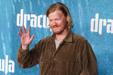 Jesse Plemons 3 Şubat 2026 'da Hollywood, Los Angeles, Kaliforniya, ABD' de bulunan TCL Çin Tiyatrosu IMAX 'te düzenlenen Vertical Entertainment' ın 'Drakula' sının Los Angeles galasına geldi..