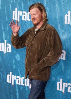 Jesse Plemons 3 Şubat 2026 'da Hollywood, Los Angeles, Kaliforniya, ABD' de bulunan TCL Çin Tiyatrosu IMAX 'te düzenlenen Vertical Entertainment' ın 'Drakula' sının Los Angeles galasına geldi..