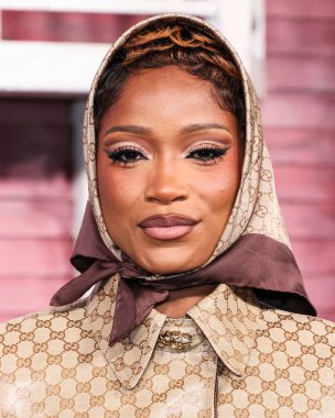 Gucci 'yi giyen Keke Palmer, 5 Şubat 2026' da Universal City, Los Angeles, Kaliforniya, ABD 'deki Universal Studios Backlot' ta yapılan 'The' Burbs 'sezonunun Los Angeles prömiyerine ulaştı..