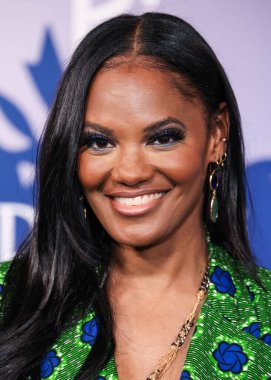 Nzingha Stewart, 5 Şubat 2026 'da Universal Stüdyoları Backlot' ta yapılan Peacock 'un' The 'Burbs' sezonunun Los Angeles prömiyerine geldi..