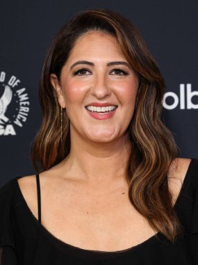 D 'Arcy Carden, 7 Şubat 2026' da Beverly Hilton Oteli 'nde düzenlenen 78. Geleneksel Amerikan Yönetmenler Birliği (DGA) Ödülleri' ne ulaştı..