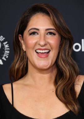 D 'Arcy Carden, 7 Şubat 2026' da Beverly Hilton Oteli 'nde düzenlenen 78. Geleneksel Amerikan Yönetmenler Birliği (DGA) Ödülleri' ne ulaştı..