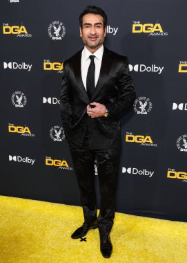 Kumail Nanjiani, 7 Şubat 2026 'da Beverly Hilton Oteli' nde düzenlenen 78. Geleneksel Amerikan Yönetmenler Birliği (DGA) Ödülleri 'ne ulaştı..