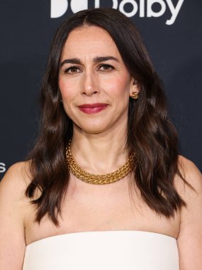 Lucia Aniello, 7 Şubat 2026 'da Beverly Hilton Hotel' de düzenlenen 78. Geleneksel Amerikan Yönetmenler Birliği (DGA) Ödülleri 'ne ulaştı..