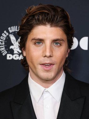 Lukas Gage, 7 Şubat 2026 'da Beverly Hilton Hotel' de düzenlenen 78. Geleneksel Amerikan Yönetmenler Birliği (DGA) Ödülleri 'ne ulaştı..