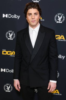 Lukas Gage, 7 Şubat 2026 'da Beverly Hilton Hotel' de düzenlenen 78. Geleneksel Amerikan Yönetmenler Birliği (DGA) Ödülleri 'ne ulaştı..