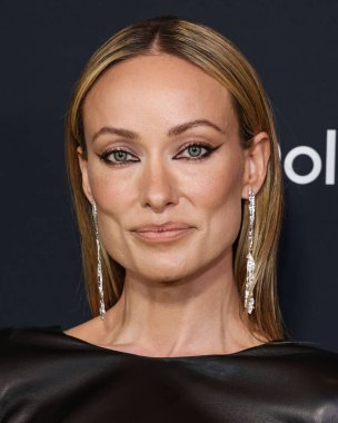 Prada giyen Olivia Wilde, 7 Şubat 2026 'da Beverly Hills, Los Angeles, Kaliforniya, ABD' de düzenlenen The Beverly Hilton Hotel 'de düzenlenen 78..