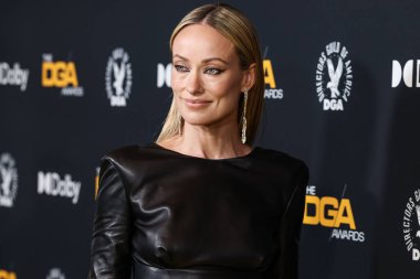 Prada giyen Olivia Wilde, 7 Şubat 2026 'da Beverly Hills, Los Angeles, Kaliforniya, ABD' de düzenlenen The Beverly Hilton Hotel 'de düzenlenen 78..