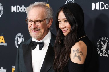 Steven Spielberg ve Chloe Zhao (Chlo Zhao), 7 Şubat 2026 'da Beverly Hills, Los Angeles, Kaliforniya, ABD' deki Beverly Hilton Hotel 'de düzenlenen 78..
