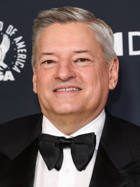 Netflix 'in Amerikalı işletme yöneticisi ve eş CEO' su Ted Sarandos, 7 Şubat 2026 'da Beverly Hills, Los Angeles, Kaliforniya, ABD' deki Beverly Hilton Hotel 'de düzenlenen 78..