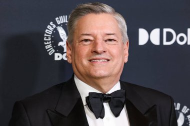 Netflix 'in Amerikalı işletme yöneticisi ve eş CEO' su Ted Sarandos, 7 Şubat 2026 'da Beverly Hills, Los Angeles, Kaliforniya, ABD' deki Beverly Hilton Hotel 'de düzenlenen 78..