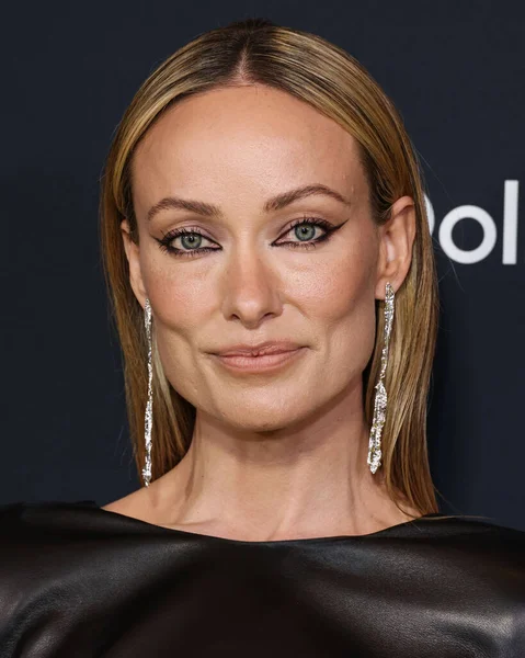 Prada giyen Olivia Wilde, 7 Şubat 2026 'da Beverly Hills, Los Angeles, Kaliforniya, ABD' de düzenlenen The Beverly Hilton Hotel 'de düzenlenen 78..