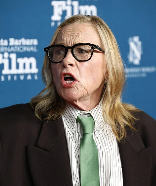 Amy Madigan, 8 Şubat 2026 'da ABD' nin Kaliforniya eyaletinin Santa Barbara kentindeki Arlington Tiyatrosu 'nda düzenlenen 41..