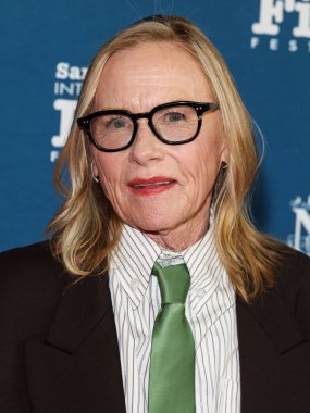 Amerikalı aktris Amy Madigan, 8 Şubat 2026 'da ABD' nin Kaliforniya eyaletinin Santa Barbara kentindeki Arlington Tiyatrosu 'nda düzenlenen 41. Santa Barbara Uluslararası Film Festivali' ne geldi..
