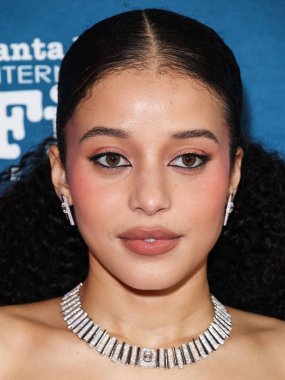 Amerikalı aktris Chase Infiniti, 8 Şubat 2026 'da ABD' nin Santa Barbara kentindeki Arlington Tiyatrosu 'nda düzenlenen 41. Santa Barbara Uluslararası Film Festivali' ne geldi..