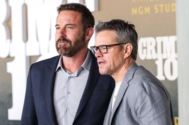 Ben Affleck ve Matt Damon, 10 Şubat 2026 tarihinde Los Angeles, Kaliforniya, ABD 'de Kasa tarafından Broadway' deki StILE Downtown Los Angeles 'taki Birleşik Tiyatro' da düzenlenen Amazon MGM Stüdyolarının Dünya Gala 101 'ine geldiler..
