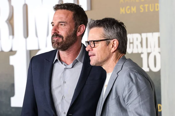 Ben Affleck ve Matt Damon, 10 Şubat 2026 tarihinde Los Angeles, Kaliforniya, ABD 'de Kasa tarafından Broadway' deki StILE Downtown Los Angeles 'taki Birleşik Tiyatro' da düzenlenen Amazon MGM Stüdyolarının Dünya Gala 101 'ine geldiler..