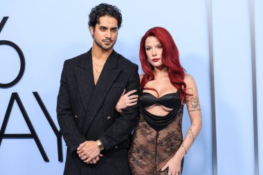 Avan Jogia ve nişanlısı Halsey (Ashley Nicolette Frangipane), 11 Şubat 2026 'da Westwood, Los Angeles, Kaliforniya, ABD' de gerçekleştirilen Amazon Prime Video 'nun 56..
