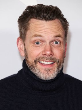 Joel McHale Los Angeles Clippers and Comcast NBCUniversal 's National Basketball Association (NBA) All-Star 2026 Efsanevi İpucu Kutlaması' na 13 Şubat 2026 'da Los Angeles İlçe Sanat Müzesi' nde (LACMA) katıldı.