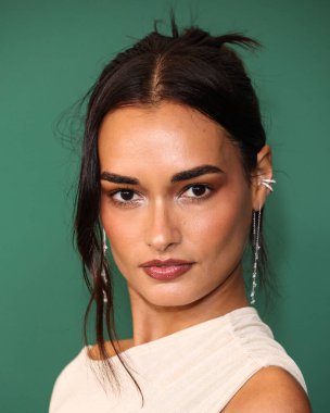 Gizele Oliveira, 14 Şubat 2026 'da Beverly Grove, Los Angeles, Kaliforniya, ABD' de A24 'ün 
