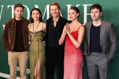 Nensi Dojaka giyen Jessica Henwick, 14 Şubat 2026 'da Beverly Grove, Los Angeles, Kaliforniya, ABD' de düzenlenen AMC 'de A24' ün 