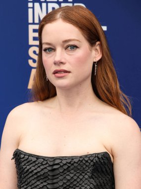 Gabriela Hearst FW25 RTW giyen Jane Levy, 15 Şubat 2026 'da Hollywood Paladyumu' nda düzenlenen 41. Yıllık Bağımsız Ruh Ödülleri 'ne ulaştı..