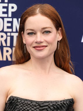 Gabriela Hearst FW25 RTW giyen Jane Levy, 15 Şubat 2026 'da Hollywood Paladyumu' nda düzenlenen 41. Yıllık Bağımsız Ruh Ödülleri 'ne ulaştı..