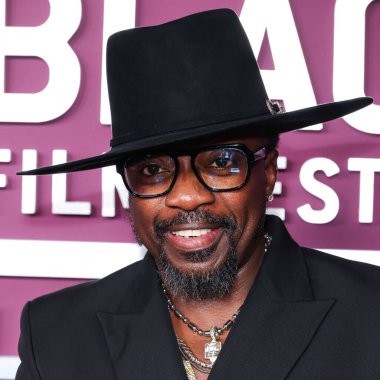 Anthony Hamilton, 16 Şubat 2026 'da ABD' nin Kaliforniya eyaletinin Los Angeles kentinde bulunan Beverly Hills kentindeki SLS Hotel 'de düzenlenen 8. Geleneksel Amerikan Siyahi Film Festivali' ne (ABFF) geldi..