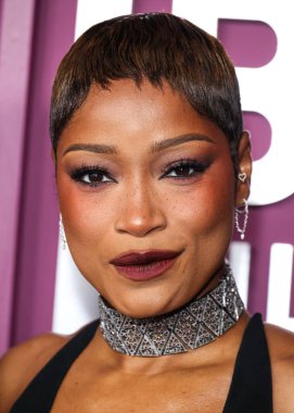 Keke Palmer, 16 Şubat 2026 'da Beverly Hills' teki SLS Oteli 'nde düzenlenen 8. Geleneksel Amerikan Siyah Film Festivali' ne (ABFF) geldi..