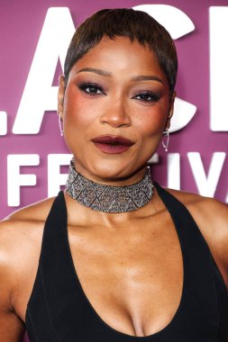 Keke Palmer, 16 Şubat 2026 'da Beverly Hills' teki SLS Oteli 'nde düzenlenen 8. Geleneksel Amerikan Siyah Film Festivali' ne (ABFF) geldi..