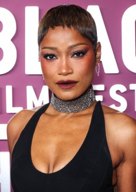 Keke Palmer, 16 Şubat 2026 'da Beverly Hills' teki SLS Oteli 'nde düzenlenen 8. Geleneksel Amerikan Siyah Film Festivali' ne (ABFF) geldi..