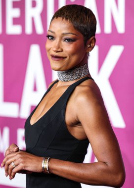Keke Palmer, 16 Şubat 2026 'da Beverly Hills' teki SLS Oteli 'nde düzenlenen 8. Geleneksel Amerikan Siyah Film Festivali' ne (ABFF) geldi..