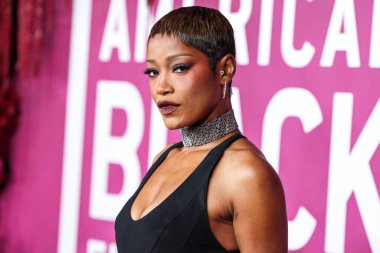Keke Palmer, 16 Şubat 2026 'da Beverly Hills' teki SLS Oteli 'nde düzenlenen 8. Geleneksel Amerikan Siyah Film Festivali' ne (ABFF) geldi..