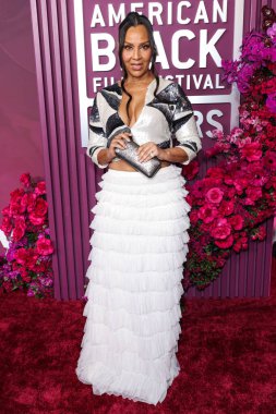 LisaRaye McCoy, 16 Şubat 2026 'da Los Angeles, Kaliforniya, ABD' de bulunan Beverly Hills 'teki SLS Hotel, Lüks Koleksiyon Oteli' nde düzenlenen 8. Geleneksel Amerikan Siyah Film Festivali 'ne (ABFF) geldi..