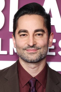 Sev Ohanian, 16 Şubat 2026 'da Beverly Hills' teki SLS Hotel, Lüks Koleksiyon Oteli 'nde düzenlenen 8. Geleneksel Amerikan Siyahi Film Festivali' ne (ABFF) geldi..