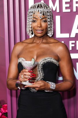 Tai Beauchamp, 16 Şubat 2026 'da Los Angeles, Kaliforniya, ABD' de bulunan Beverly Hills 'teki SLS Hotel' de düzenlenen 8. Geleneksel Amerikan Siyahi Film Festivali 'ne (ABFF) geldi..