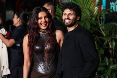 Priyanka Chopra Jonas ve Jay Shetty, 17 Şubat 2026 'da Hollywood, Los Angeles, Kaliforniya, ABD' de bulunan TCL Çin Tiyatrosu IMAX 'te düzenlenen Amazon Prime Video' nun dünya prömiyerine geldiler..