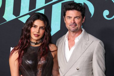 Priyanka Chopra Jonas ve Karl Urban, 17 Şubat 2026 'da Hollywood, Los Angeles, Kaliforniya, ABD' de bulunan TCL Çin Tiyatrosu IMAX 'te düzenlenen Amazon Prime Video' nun dünya prömiyerine geldiler..