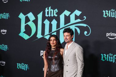 Priyanka Chopra Jonas ve Karl Urban, 17 Şubat 2026 'da Hollywood, Los Angeles, Kaliforniya, ABD' de bulunan TCL Çin Tiyatrosu IMAX 'te düzenlenen Amazon Prime Video' nun dünya prömiyerine geldiler..