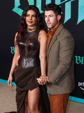 Priyanka Chopra Jonas ve kocası Nick Jonas, 17 Şubat 2026 'da Hollywood, Los Angeles, Kaliforniya, ABD' de bulunan TCL Çin Tiyatrosu IMAX 'te düzenlenen Amazon Prime Video' nun Dünya prömiyerine geldiler..