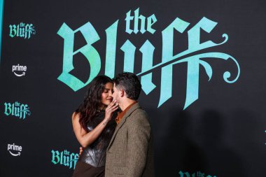 Priyanka Chopra Jonas ve kocası Nick Jonas, 17 Şubat 2026 'da Hollywood, Los Angeles, Kaliforniya, ABD' de bulunan TCL Çin Tiyatrosu IMAX 'te düzenlenen Amazon Prime Video' nun Dünya prömiyerine geldiler..