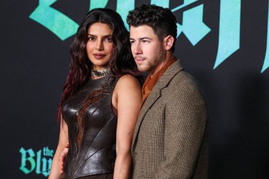 Priyanka Chopra Jonas ve kocası Nick Jonas, 17 Şubat 2026 'da Hollywood, Los Angeles, Kaliforniya, ABD' de bulunan TCL Çin Tiyatrosu IMAX 'te düzenlenen Amazon Prime Video' nun Dünya prömiyerine geldiler..