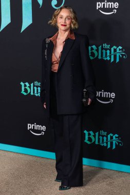 Sharon Stone, 17 Şubat 2026 'da Hollywood, Los Angeles, Kaliforniya, ABD' deki TCL Çin Tiyatrosu IMAX 'te düzenlenen Amazon Prime Video' nun Dünya prömiyerine geldi..