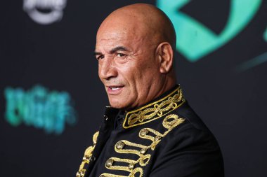 Temuera Morrison, 17 Şubat 2026 'da Hollywood, Los Angeles, Kaliforniya, ABD' de bulunan TCL Çin Tiyatrosu IMAX 'te düzenlenen Amazon Prime Video' nun dünya prömiyerine geldi..