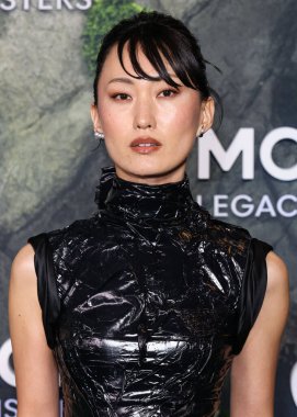 Mari Yamamoto, Apple TV + 'Monarch' ın dünya prömiyerine 19 Şubat 2026 'da TCL Çin Tiyatrosu IMAX' ta düzenlenen Canavarların Mirası 2..