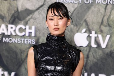 Mari Yamamoto, Apple TV + 'Monarch' ın dünya prömiyerine 19 Şubat 2026 'da TCL Çin Tiyatrosu IMAX' ta düzenlenen Canavarların Mirası 2..